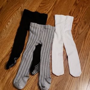Girls tights with grips